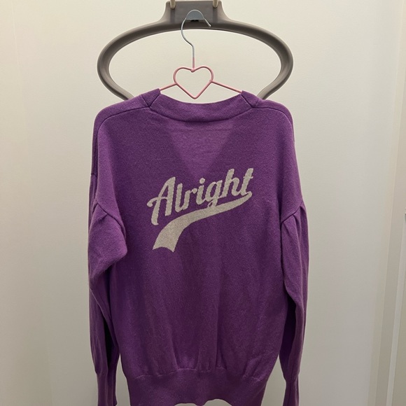 Sandro purple sweater - Picture 4 of 7